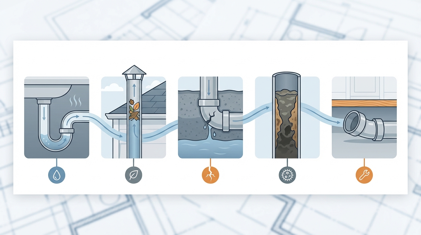 odeur canalisation - Les 5 Causes Réelles Derrière les Odeurs de Canalisation