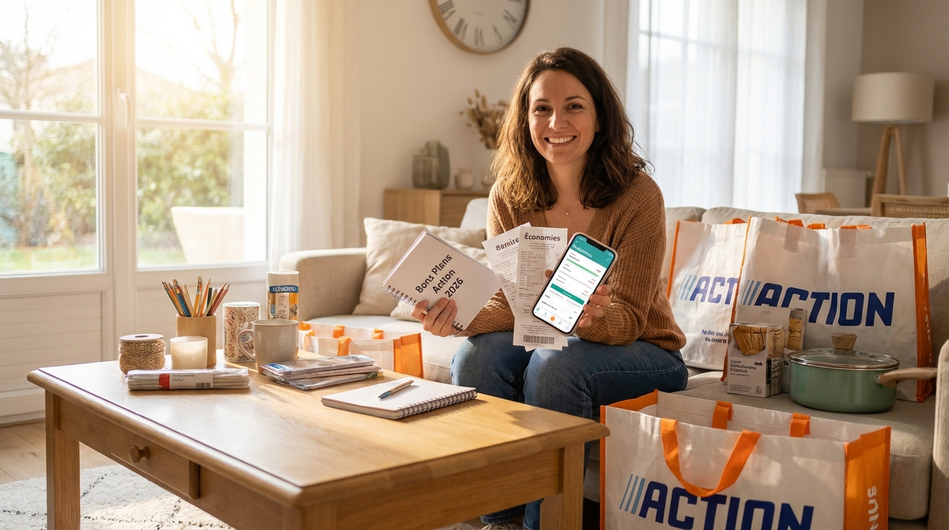 Bons Plans Action 2026 : Les 7 Stratégies Pour Économiser Max Chaque Semaine - illustration