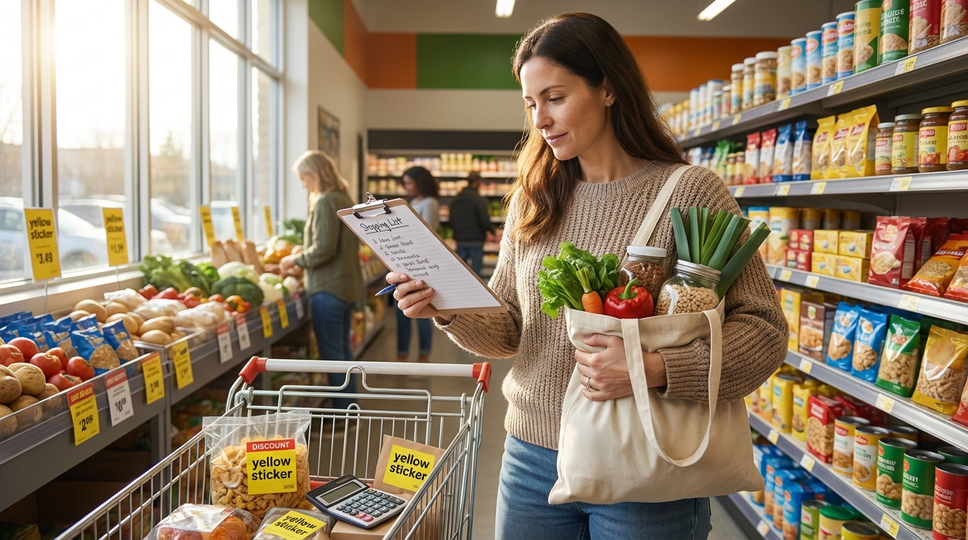 économies sur les courses alimentaires - Image de couverture