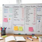 tableau de gestion de budget personnel - Image de couverture